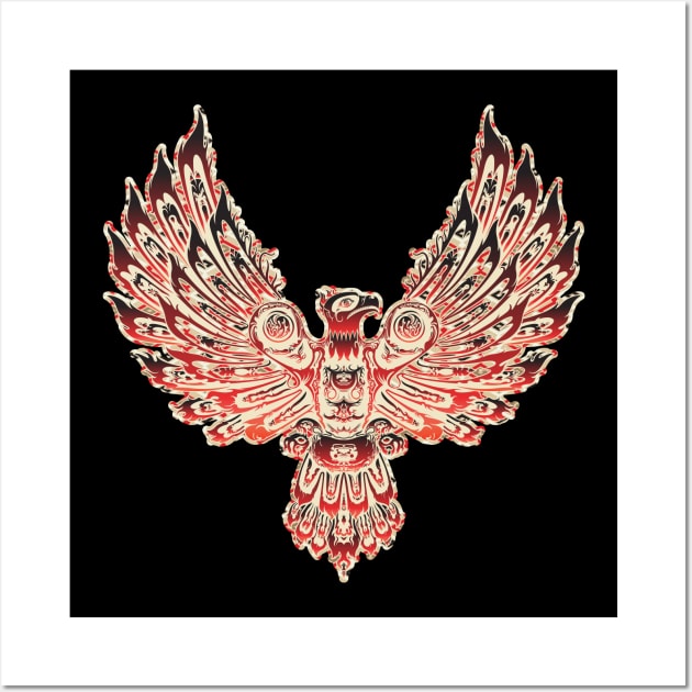 Thunderbird Wall Art by BeeryMethod